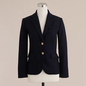 Navy wool  J.Crew Schoolboy blazer